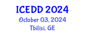 International Conference on Ethnopharmacology and Drug Discovery (ICEDD) October 03, 2024 - Tbilisi, Georgia