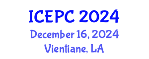 International Conference on Ethnopharmacology and Pharmaceutical Chemistry (ICEPC) December 16, 2024 - Vientiane, Laos
