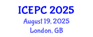 International Conference on Ethnopharmacology and Pharmaceutical Chemistry (ICEPC) August 19, 2025 - London, United Kingdom
