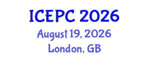 International Conference on Ethnopharmacology and Pharmaceutical Chemistry (ICEPC) August 19, 2026 - London, United Kingdom