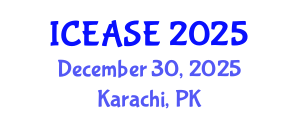 International Conference on Evaluation and Assessment in Software Engineering (ICEASE) December 30, 2025 - Karachi, Pakistan