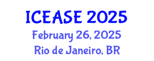 International Conference on Evaluation and Assessment in Software Engineering (ICEASE) February 26, 2025 - Rio de Janeiro, Brazil