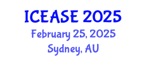 International Conference on Evaluation and Assessment in Software Engineering (ICEASE) February 25, 2025 - Sydney, Australia
