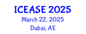 International Conference on Evaluation and Assessment in Software Engineering (ICEASE) March 22, 2025 - Dubai, United Arab Emirates