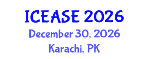 International Conference on Evaluation and Assessment in Software Engineering (ICEASE) December 30, 2026 - Karachi, Pakistan