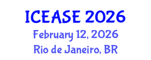 International Conference on Evaluation and Assessment in Software Engineering (ICEASE) February 12, 2026 - Rio de Janeiro, Brazil International Conference on Evaluation and Assessment in Software Engineering (ICEASE) February 12, 2026 - Rio de Janeiro, Brazil