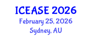 International Conference on Evaluation and Assessment in Software Engineering (ICEASE) February 25, 2026 - Sydney, Australia
