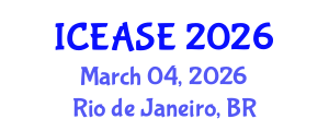 International Conference on Evaluation and Assessment in Software Engineering (ICEASE) March 04, 2026 - Rio de Janeiro, Brazil