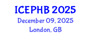 International Conference on Evolutionary Psychology and Human Behavior (ICEPHB) December 09, 2025 - London, United Kingdom