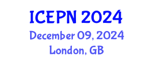 International Conference on Exercise Physiology and Nutrition (ICEPN) December 09, 2024 - London, United Kingdom