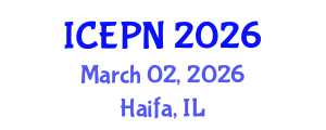 International Conference on Exercise Physiology and Nutrition (ICEPN) March 02, 2026 - Haifa, Israel International Conference on Exercise Physiology and Nutrition (ICEPN) March 02, 2026 - Haifa, Israel