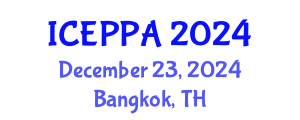 International Conference on Exercise Psychology and Physical Activity (ICEPPA) December 23, 2024 - Bangkok, Thailand