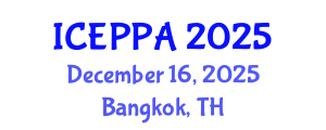 International Conference on Exercise Psychology and Physical Activity (ICEPPA) December 16, 2025 - Bangkok, Thailand