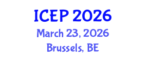 International Conference on Existential Psychology (ICEP) March 23, 2026 - Brussels, Belgium International Conference on Existential Psychology (ICEP) March 23, 2026 - Brussels, Belgium