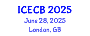International Conference on Experimental and Computational Biomechanics (ICECB) June 28, 2025 - London, United Kingdom