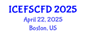 International Conference on Experimental Fluid Science and Computational Fluid Dynamics (ICEFSCFD) April 22, 2025 - Boston, United States