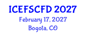 International Conference on Experimental Fluid Science and Computational Fluid Dynamics (ICEFSCFD) February 17, 2027 - Bogota, Colombia International Conference on Experimental Fluid Science and Computational Fluid Dynamics (ICEFSCFD) February 17, 2027 - Bogota, Colombia