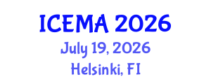 International Conference on Experimental Mechanics and Applications (ICEMA) July 19, 2026 - Helsinki, Finland