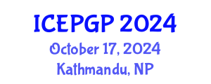 International Conference on Experimental Physics and General Principles (ICEPGP) October 17, 2024 - Kathmandu, Nepal