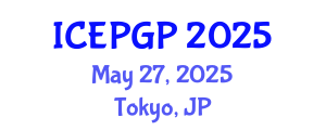 International Conference on Experimental Physics and General Principles (ICEPGP) May 27, 2025 - Tokyo, Japan