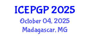 International Conference on Experimental Physics and General Principles (ICEPGP) October 04, 2025 - Madagascar, Madagascar