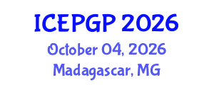 International Conference on Experimental Physics and General Principles (ICEPGP) October 04, 2026 - Madagascar, Madagascar International Conference on Experimental Physics and General Principles (ICEPGP) October 04, 2026 - Madagascar, Madagascar