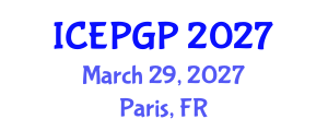 International Conference on Experimental Physics and General Principles (ICEPGP) March 29, 2027 - Paris, France International Conference on Experimental Physics and General Principles (ICEPGP) March 29, 2027 - Paris, France