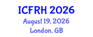 International Conference on Family and Reproductive Health (ICFRH) August 19, 2026 - London, United Kingdom