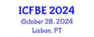 International Conference on Family Business and Entrepreneurship (ICFBE) October 28, 2024 - Lisbon, Portugal