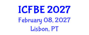 International Conference on Family Business and Entrepreneurship (ICFBE) February 08, 2027 - Lisbon, Portugal International Conference on Family Business and Entrepreneurship (ICFBE) February 08, 2027 - Lisbon, Portugal