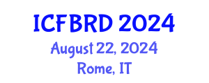 International Conference on Family Business and Regional Development (ICFBRD) August 22, 2024 - Rome, Italy