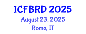 International Conference on Family Business and Regional Development (ICFBRD) August 23, 2025 - Rome, Italy