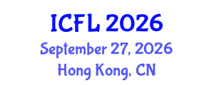 International Conference on Family Law (ICFL) September 27, 2026 - Hong Kong, China International Conference on Family Law (ICFL) September 27, 2026 - Hong Kong, China