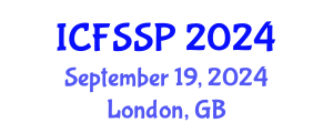 International Conference on Family Studies and Sociological Perspectives (ICFSSP) September 19, 2024 - London, United Kingdom