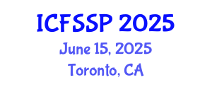 International Conference on Family Studies and Sociological Perspectives (ICFSSP) June 15, 2025 - Toronto, Canada