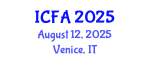 International Conference on Fashion Accessories (ICFA) August 12, 2025 - Venice, Italy