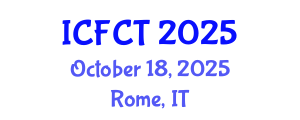 International Conference on Fashion, Culture and Technology (ICFCT) October 18, 2025 - Rome, Italy