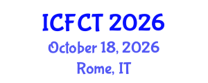 International Conference on Fashion, Culture and Technology (ICFCT) October 18, 2026 - Rome, Italy