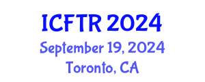 International Conference on Fashion Theory and Research (ICFTR) September 19, 2024 - Toronto, Canada