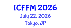 International Conference on Fatigue and Fracture Mechanics (ICFFM) July 22, 2026 - Tokyo, Japan