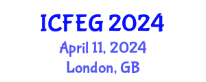 International Conference on Female Education and Gender Equality (ICFEG) April 11, 2024 - London, United Kingdom