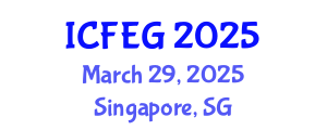 International Conference on Female Education and Gender Equality (ICFEG) March 29, 2025 - Singapore, Singapore