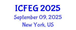 International Conference on Female Education and Gender Equality (ICFEG) September 09, 2025 - New York, United States