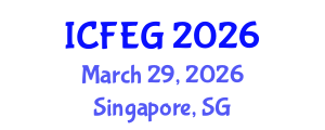 International Conference on Female Education and Gender Equality (ICFEG) March 29, 2026 - Singapore, Singapore