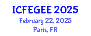 International Conference on Female Education and Gender Equality in Education (ICFEGEE) February 22, 2025 - Paris, France