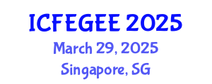 International Conference on Female Education and Gender Equality in Education (ICFEGEE) March 29, 2025 - Singapore, Singapore