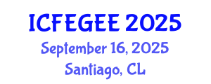 International Conference on Female Education and Gender Equality in Education (ICFEGEE) September 16, 2025 - Santiago, Chile