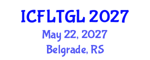 International Conference on Feminist Legal Theory, Gender and Law (ICFLTGL) May 22, 2027 - Belgrade, Serbia International Conference on Feminist Legal Theory, Gender and Law (ICFLTGL) May 22, 2027 - Belgrade, Serbia