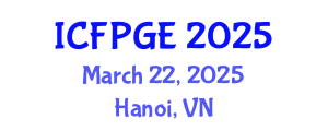 International Conference on Feminist Politics and Gender Equality (ICFPGE) March 22, 2025 - Hanoi, Vietnam