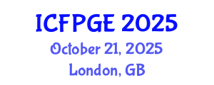 International Conference on Feminist Politics and Gender Equality (ICFPGE) October 21, 2025 - London, United Kingdom